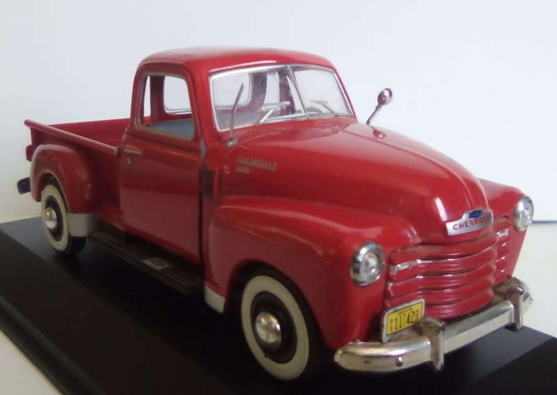 Chevrolet 3100 Pick-Up 1950 red 1/43 Cararama Hongwell NEW+boxed *4993 instant wheels