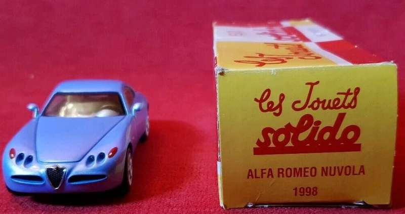 Alfa Romeo Nuvola 1998 light blue-met 1/43 Solido NEW+boxed *5095 instant wheels