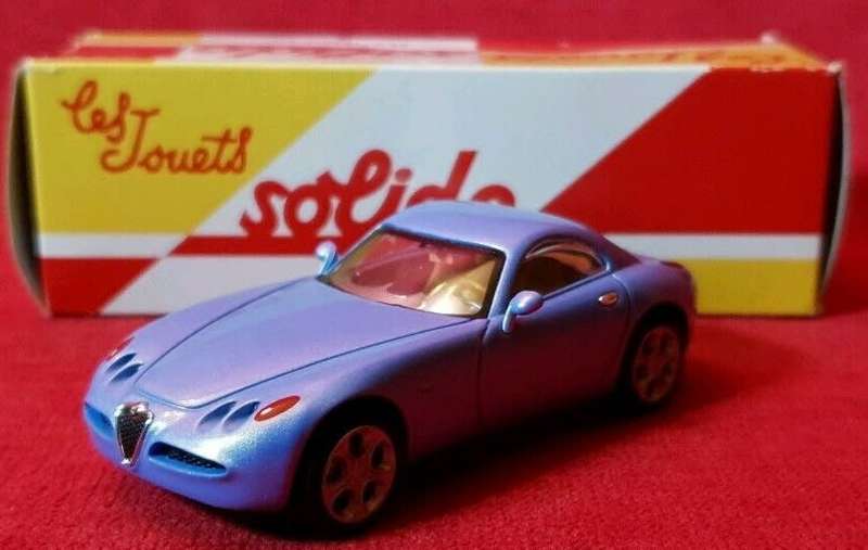 Alfa Romeo Nuvola 1998 light blue-met 1/43 Solido NEW+boxed *5095 instant wheels
