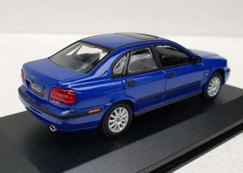 Volvo S40 2000 blue 1/43 Minichamps NEW+boxed *5096 instant wheels 1770.00