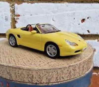 Porsche Boxter 986 Spyder 1997 yellow 1/43 IXO NEWinBlister *5100 instant wheels