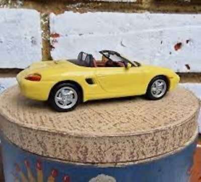 Porsche Boxter 986 Spyder 1997 yellow 1/43 IXO NEWinBlister *5100 instant wheels