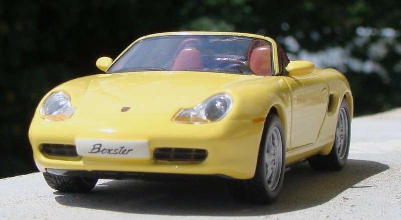 Porsche Boxter 986 Spyder 1997 yellow 1/43 IXO NEWinBlister *5100 instant wheels