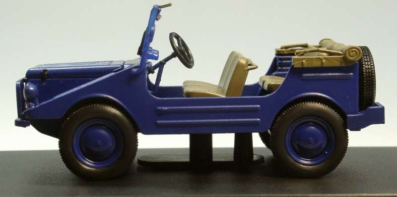 Auto Union DKW Munga 4 (THW) 1956 blue 1/43 Starline NEW+boxed *5116 instant wheels