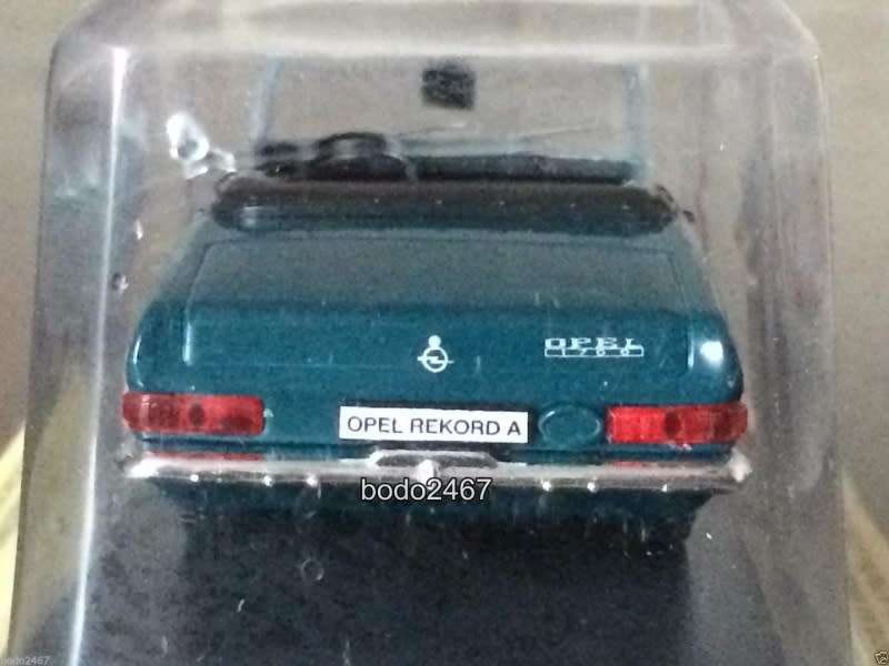 Opel Rekord A Cabriolet 1963 blue 1/43 IXO NEWinBlister *5123 instant wheels