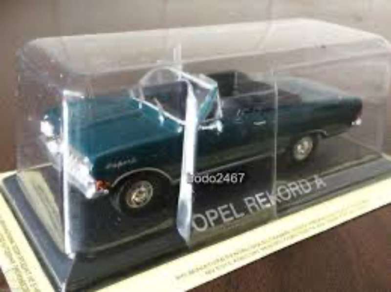 Opel Rekord A Cabriolet 1963 blue 1/43 IXO NEWinBlister *5123 instant wheels