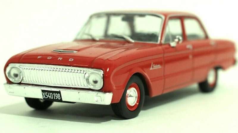 Ford Falcon 4 1962 red 1/43 IXO NEWinBlister *5125 instant wheels