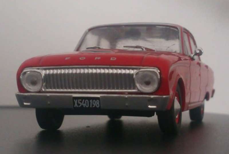 Ford Falcon 4 1962 red 1/43 IXO NEWinBlister *5125 instant wheels