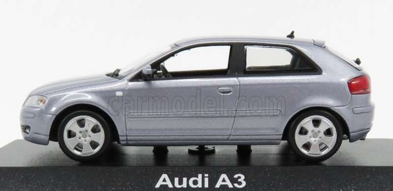 Audi A3 8P V6 3.2 quattro DSG 2-door Akoya silver 2012 1/43 Minich`s NEW+boxed *5993 instant wheels