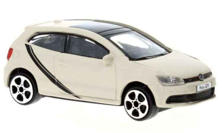 Volkswagen Polo Mk.5 GTI 2017 beige-met 1/43 Bburgao NEW+boxed *5982 instant wheels