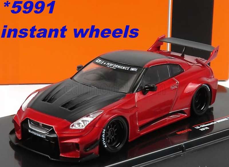 Nissan 35GT-RR (LB-Silhouette WORKS-GT) 2019 red-met 1/43 IXO NEW+boxed *5991 instant wheels