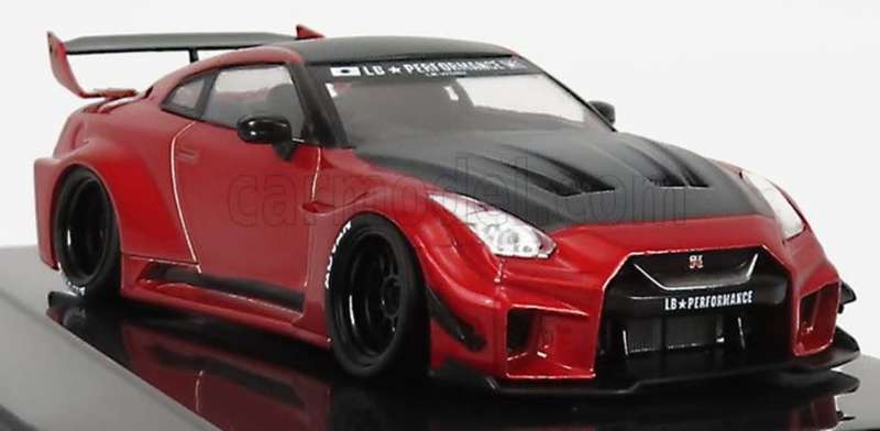 Nissan 35GT-RR (LB-Silhouette WORKS-GT) 2019 red-met 1/43 IXO NEW+boxed *5991 instant wheels
