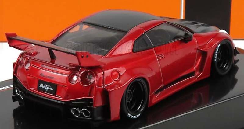 Nissan 35GT-RR (LB-Silhouette WORKS-GT) 2019 red-met 1/43 IXO NEW+boxed *5991 instant wheels