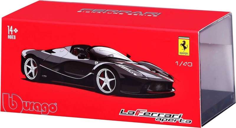Ferrari Laferrari F70 Aperta 2016 red 1/43 Bburago NEW+boxed *5992 instant wheels