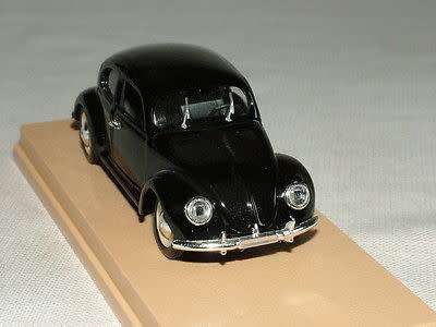 Volkswagen Beetle 1949 black 1/43 Rio NEW+boxed   #4389 instant wheels
