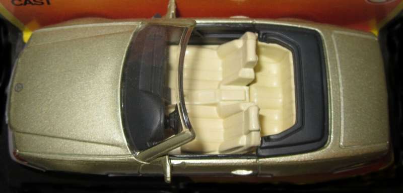 Mecerdes-Benz 600SL 1992 gold 1/43 NewRay NEW+showcased *5994 instant wheels