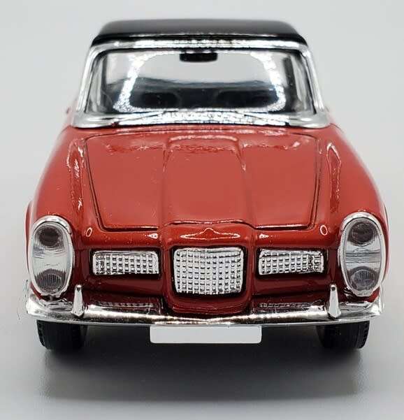 Facel Vega Facellia Cabriolet 1962 red 1/43 Solido NEW+boxed *5996 instant wheels