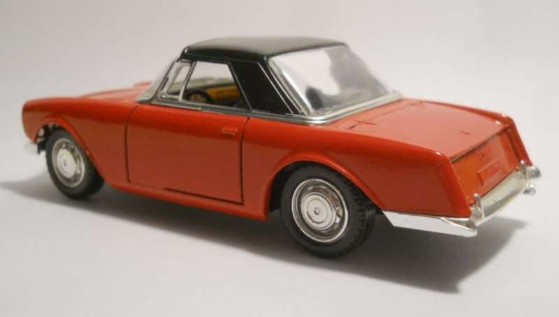 Facel Vega Facellia Cabriolet 1962 red 1/43 Solido NEW+boxed *5996 instant wheels