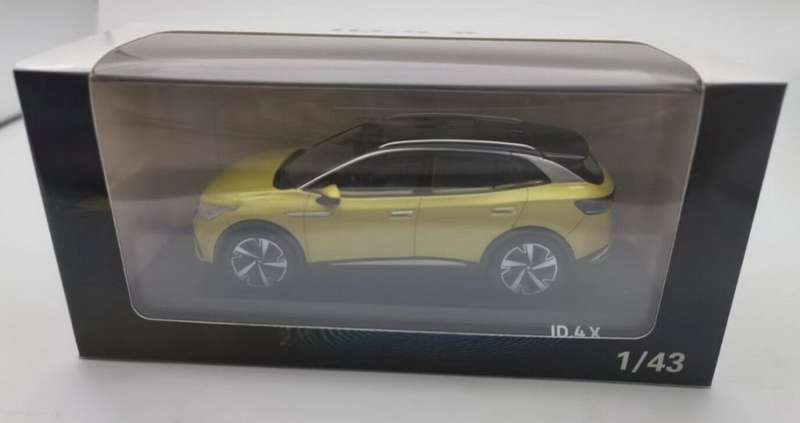 Volkswagen ID 4X 2021 Yellow-met 1/43 Sinemak/IXO NEW+boxed *6000 instant wheels