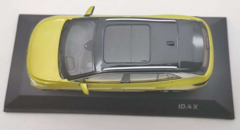 Volkswagen ID 4X 2021 Yellow-met 1/43 Sinemak/IXO NEW+boxed *6000 instant wheels