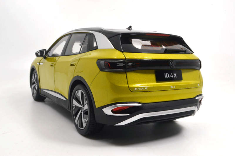 Volkswagen ID 4X 2021 Yellow-met 1/43 Sinemak/IXO NEW+boxed *6000 instant wheels