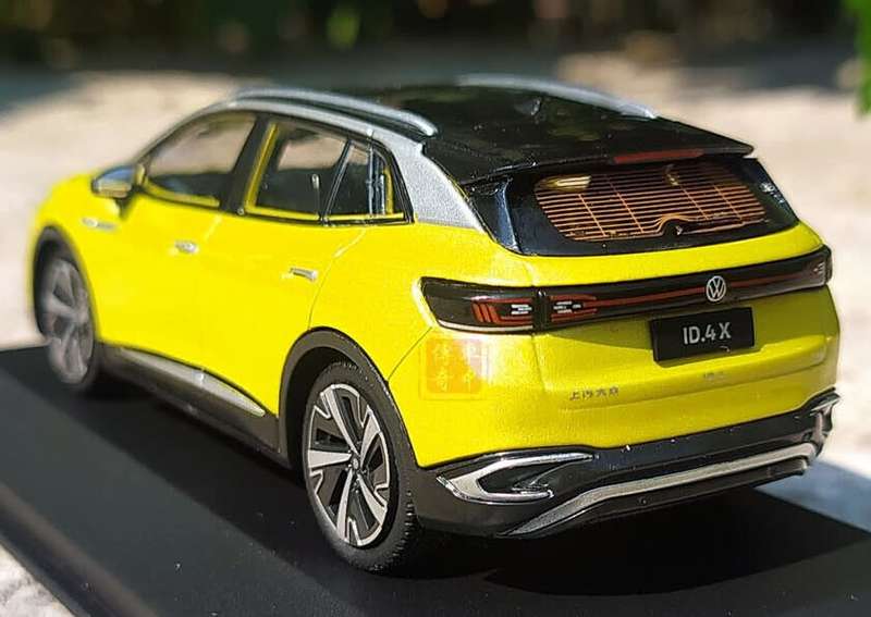 Volkswagen ID 4X 2021 Yellow-met 1/43 Sinemak/IXO NEW+boxed *6000 instant wheels