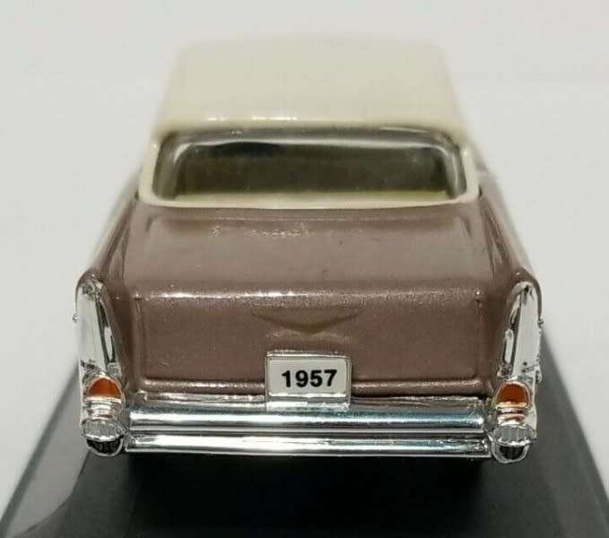 Chevrolet BelAir Coupe 1957 champagne pearl 1/43 Rd.Signature NEW+boxed *6002 instant wheels