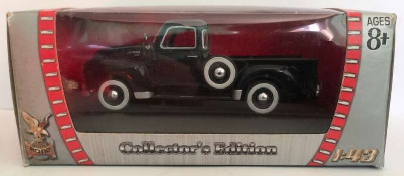 Chevrolet 3100 Pick-up 1953 black 1/43 Rd.Sign NEW+boxed *6006 instant wheels