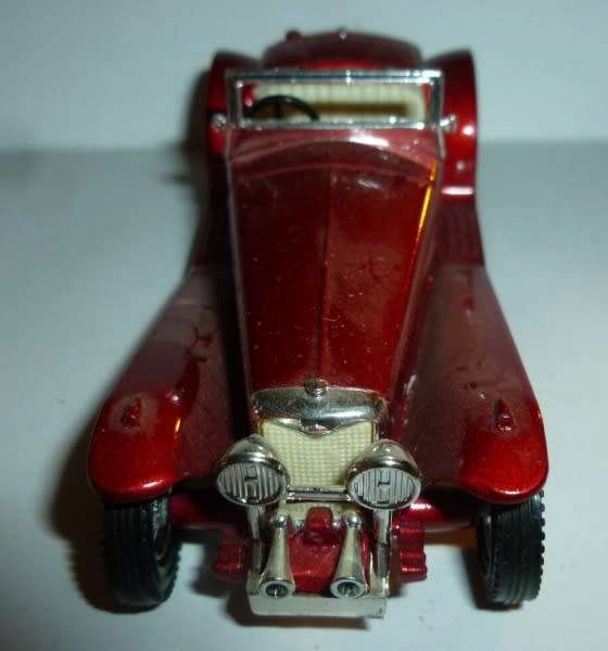 Riley M.P.H. Roadster 1934 red-met 1/43 MOY/Matchbox NEW+showcased *6008 instant wheels
