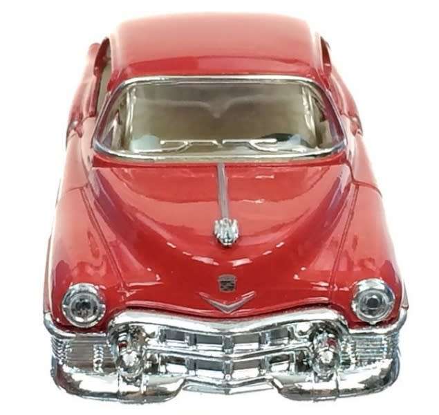 Cadillac Series 62 Coupe 1953 red 1/43 MotorMax NEW+boxed *6010 instant wheels