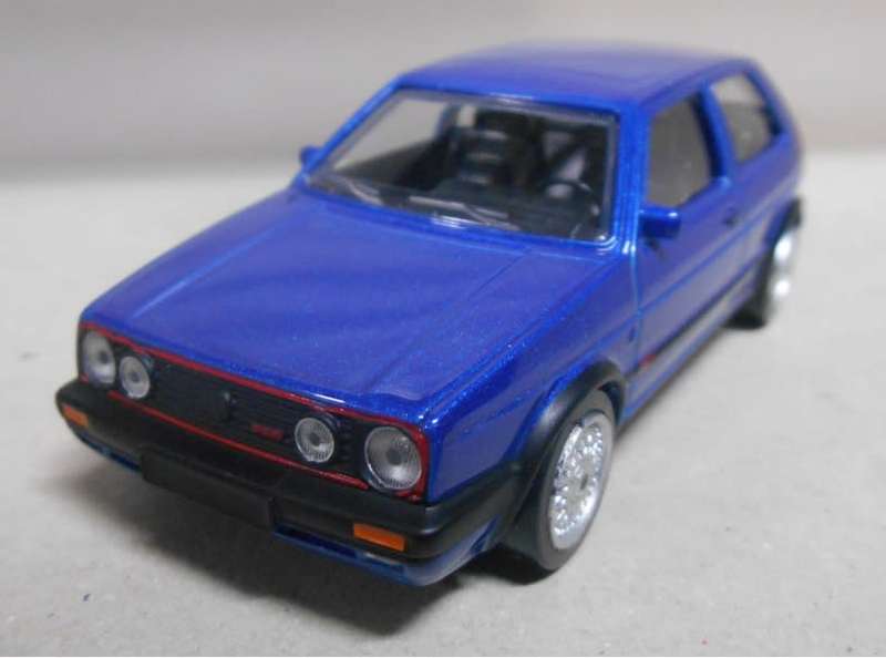 Volkswagen Golf Mk.II GTI (C60) 1990 blue 1/43 Norev NEW+boxed *6011 instant wheels