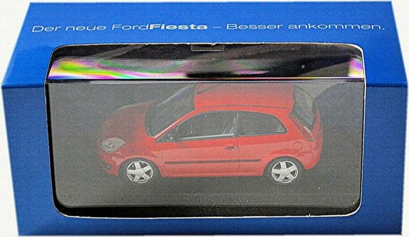Ford Fiesta 3-door 2002 red 1/43 Minichamps NEW+boxed *6012 instant wheels 1070.00