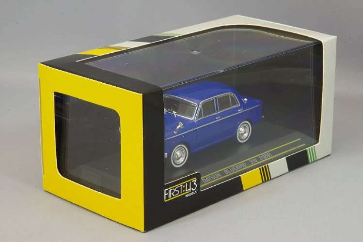 Datsun Bluebird 310 1959 blue 1/43 First43-141 NEW+boxed *6017 instant wheels