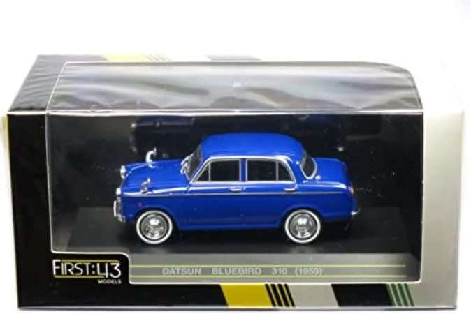 Datsun Bluebird 310 1959 blue 1/43 First43-141 NEW+boxed *6017 instant wheels