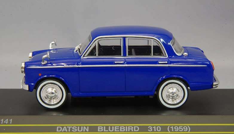 Datsun Bluebird 310 1959 blue 1/43 First43-141 NEW+boxed *6017 instant wheels
