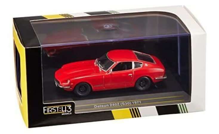 Datsun Fairlady 240Z (S30) red 1971 1/43 First43-148 NEW+boxed *6018 instant wheels
