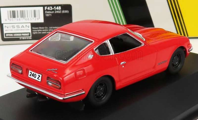 Datsun Fairlady 240Z (S30) red 1971 1/43 First43-148 NEW+boxed *6018 instant wheels
