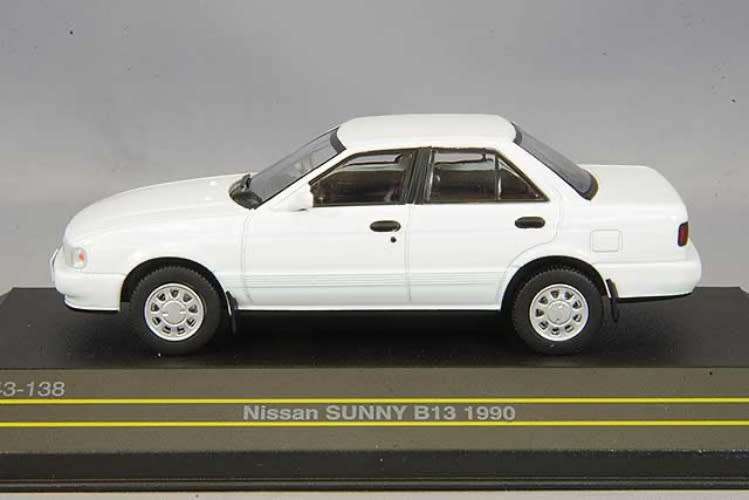 Nissan Sunny (B13) 1990 chrystal white 1/43 First43-138 NEW+boxed *6019 instant wheels 1270.00