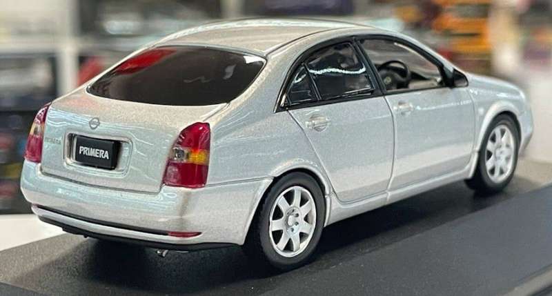 Nissan Primera 2001 silver 1/43 First43-049 NEW+boxed *6020 instant wheels
