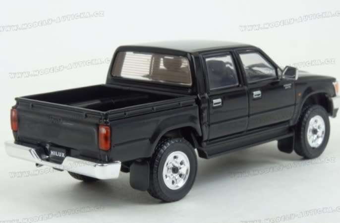 Toyota HiLux SR5 double-cabin 1997/8 black 1/43 First43-132 NEW+boxed *6021 instant wheels