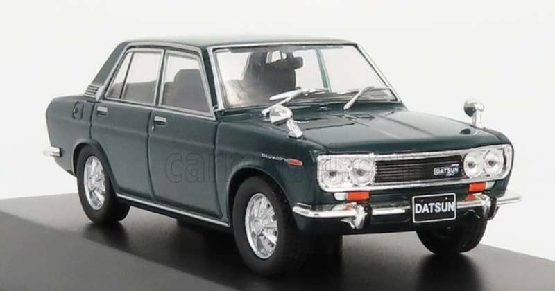 Datsun Bluebird 510 Sedan 1971 dark green 1/43 First43-137 NEW+boxed *6022 instant wheels