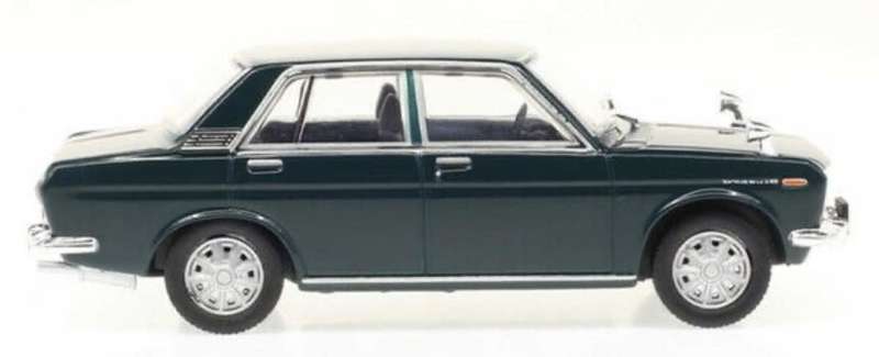 Datsun Bluebird 510 Sedan 1971 dark green 1/43 First43-137 NEW+boxed *6022 instant wheels