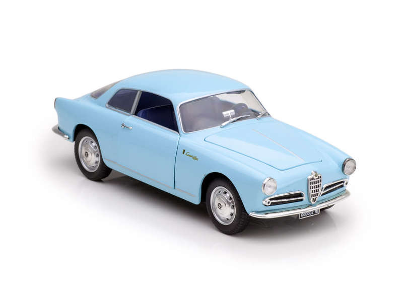 Alfa Romeo Giulietta Sprint 1954 blue 1/24 NEO NEWinBlister  #2162 instant wheels