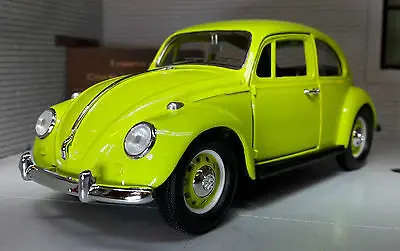 Volkswagen Beetle 1967 light green 1/24 Road Signature NEW+boxed  #2187 instant wheels