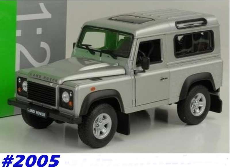 Land Rover Defender 90 swb 1/24 Welly NEW+boxed #2005 instant wheels