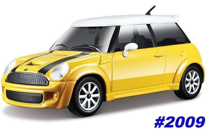 Mini Cooper S 2012 1/24 Bburago NEW+boxed  #2009 instant wheels
