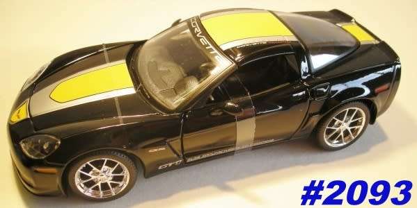 Chevrolet Corvette Z06 GT1 2009 1/24 Maisto NEW+Boxed  #2093 instant wheels