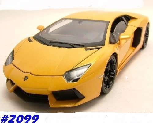 Lamborghini Aventador LP700-4 2011 yellow  1/24 Welly NEW+boxed  #2099 instant wheels