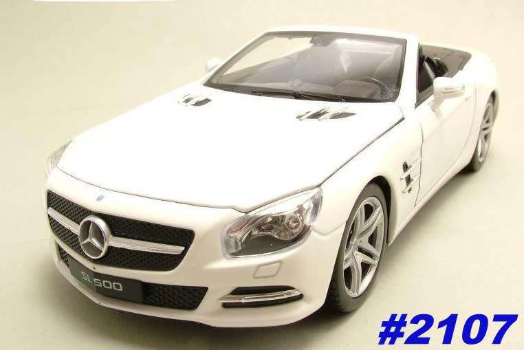 Mercedes-Benz SL 500 Cabriolet (R231) 2012 1/24 Welly NEW+boxed  #2107 instant wheels