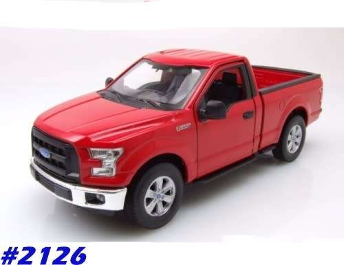Ford F-150 Pick-Up 2015 red 1/24 Welly NEW+boxed  #2126 instant wheels